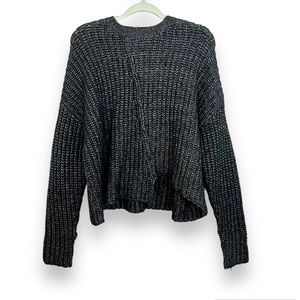 Anthropologie All Fenix Knit Cropped Sweater